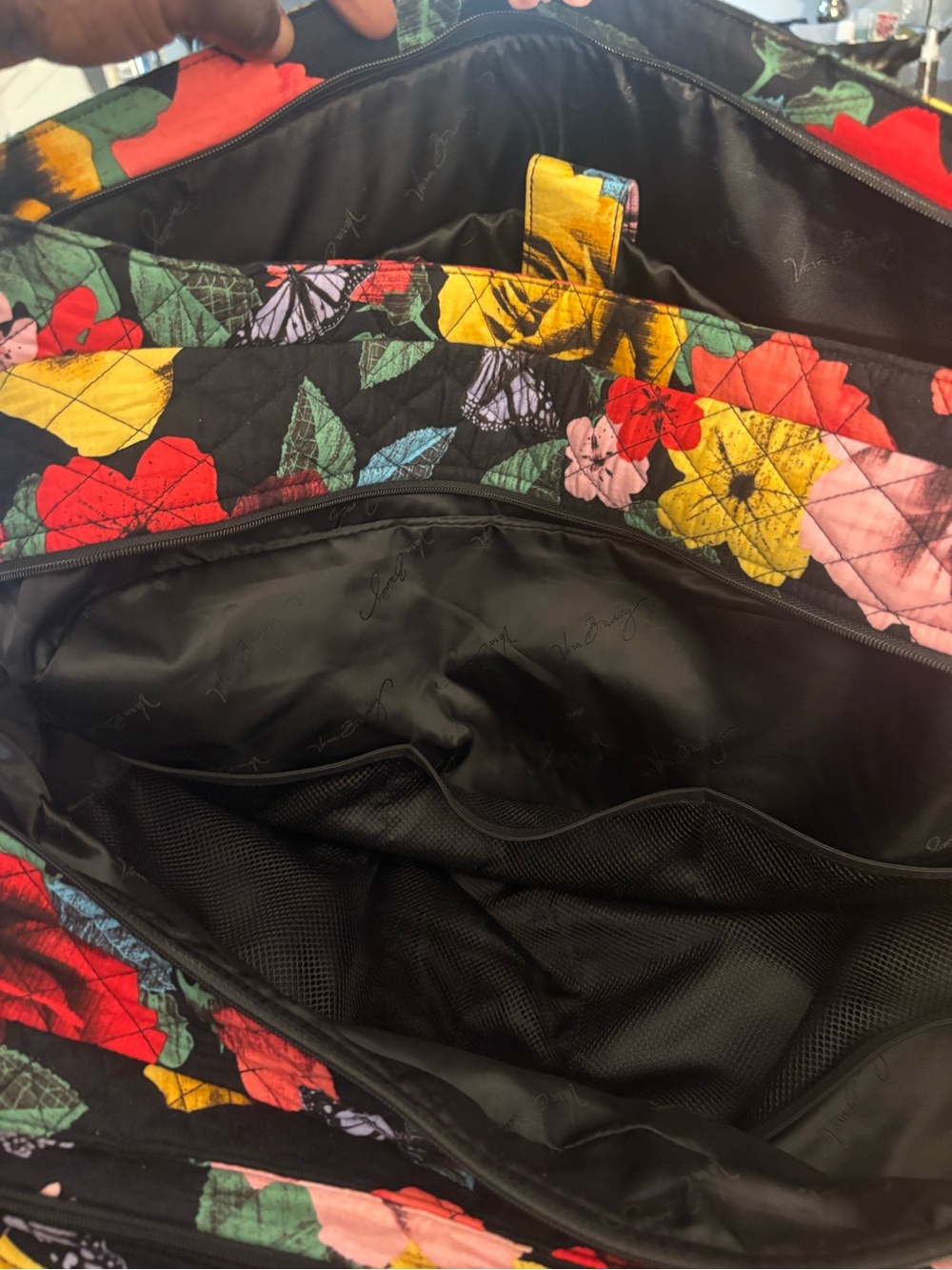 VERA BRADLEY SET in Havana Rose- discontinued - Picture 3 of 13